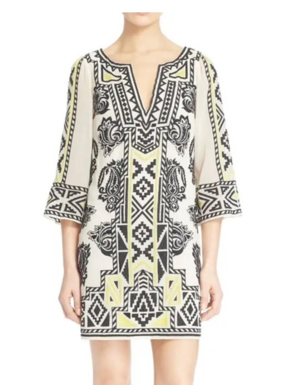 Alice + Olivia Lowell Shift Dress XS